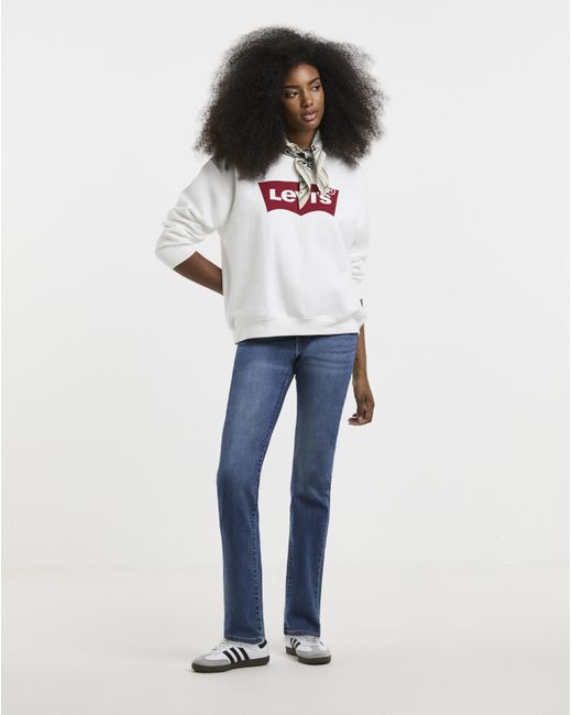 Levi's|Levis Blue Levi's 314 Shaping Straight Jeans