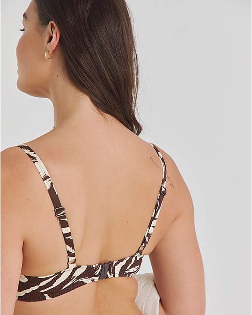 Simply Be Multicolor Underwired Bikini Top