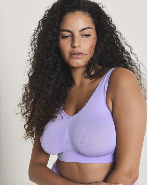 Pretty Secrets Purple Seamless Comfort Tops