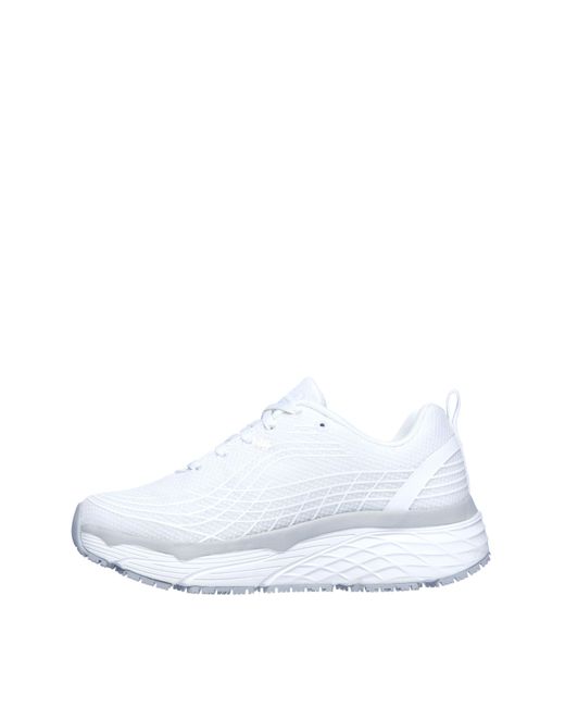 Skechers White Skeckers Cushioning Elite Shoes