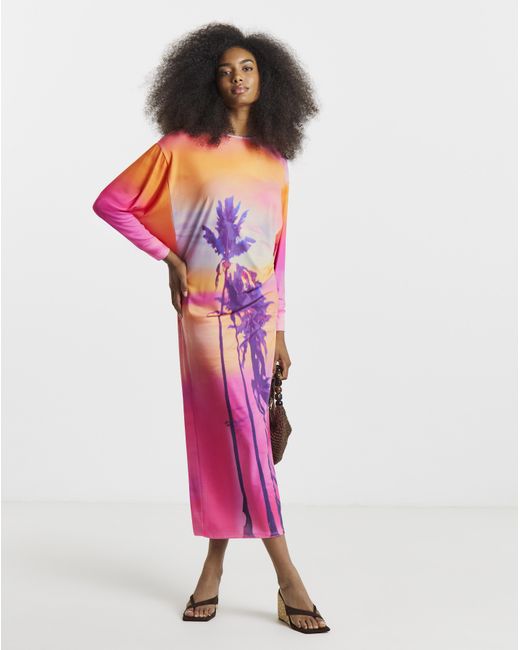 Twisted Wunder Pink Amy Maxi Dress