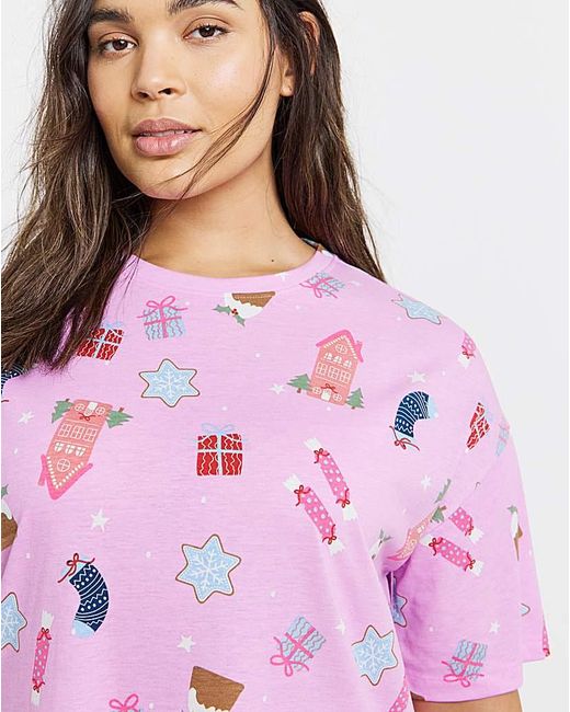 Simply Be Pink Value 2 Pack Nighties