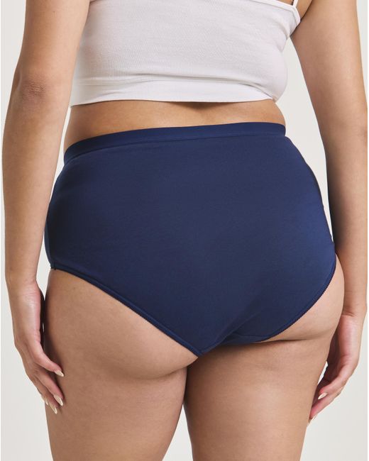 Pretty Secrets Blue 7 Pack Full Fit Knickers