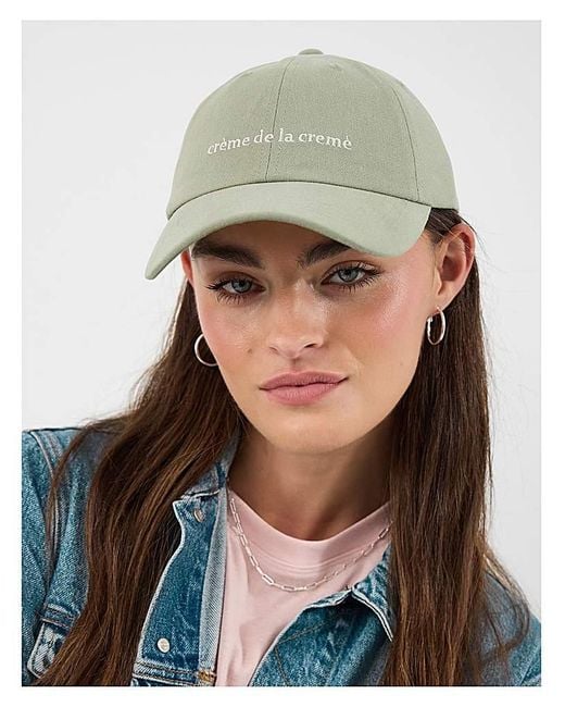 Accessorize White Creme De La Creme Cap