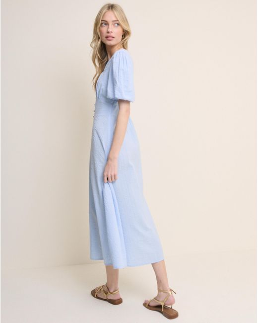 Nobody's Child Blue Melody Midi Dress