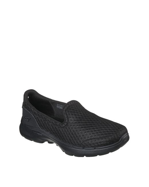 Skechers White Go Walk 6 Trainers Wide Fit