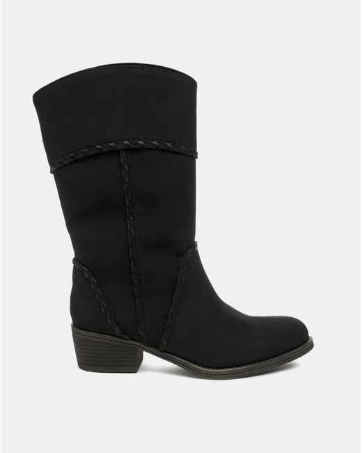 Rocket Dog Black Rowdy Western Boots