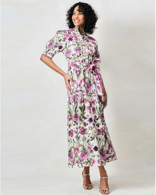 Hope & Ivy White Anegla Dress