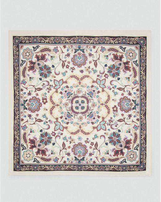 Mango Multicolor Floral Printed Scarf