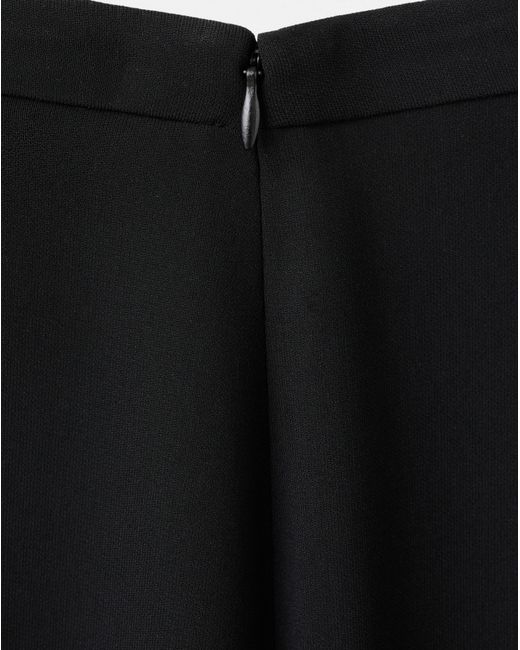 Mango Black High Waisted Suit Trouser