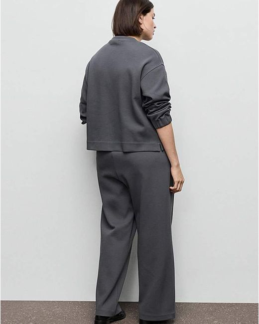 Mango Gray Elasticated Waist Trouser