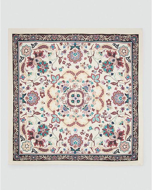 Mango Multicolor Floral Printed Scarf