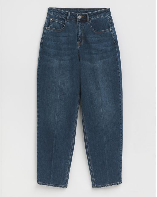 Simply Be Blue Barrel Jean