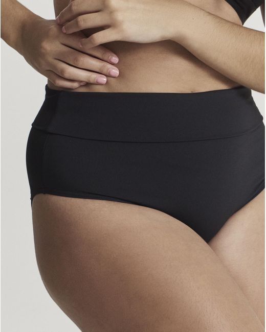 MAGISCULPT Black Foldover Bikini Bottoms