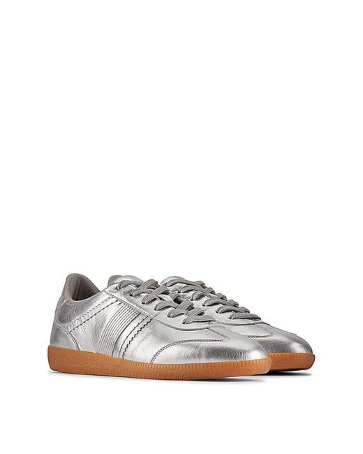 Clarks White Stara Combi Trainers