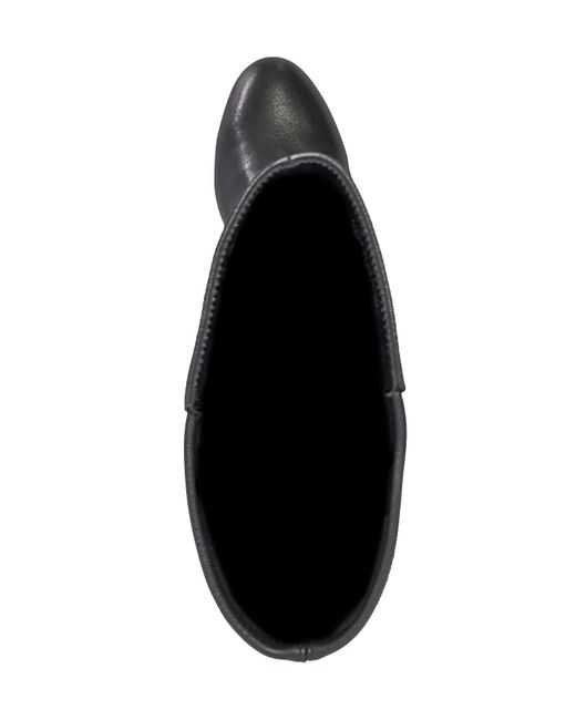 Dune Black Tayla Knee High Boots Std Fit