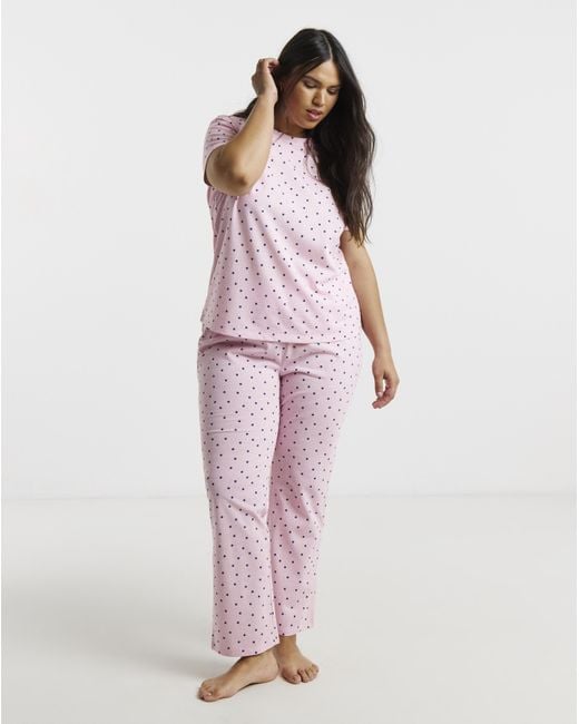 Pretty Secrets Pink Back To Basics Pj Set