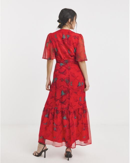 Hope & Ivy Red Maxi