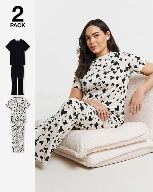 Pretty Secrets Multicolor 2 Pack Pyjama Set