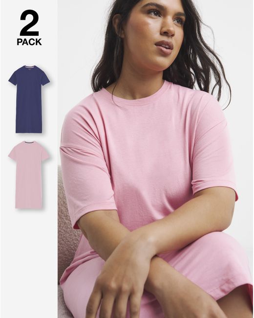 Pretty Secrets Pink Value 2 Pack Nighties