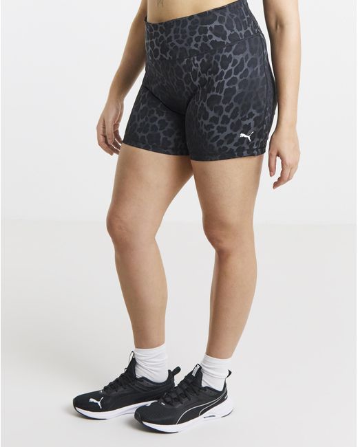 PUMA Black Essential Haze Cycling Shorts