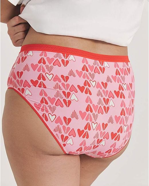 Pretty Secrets Multicolor 4 Pack Micro Midi Briefs