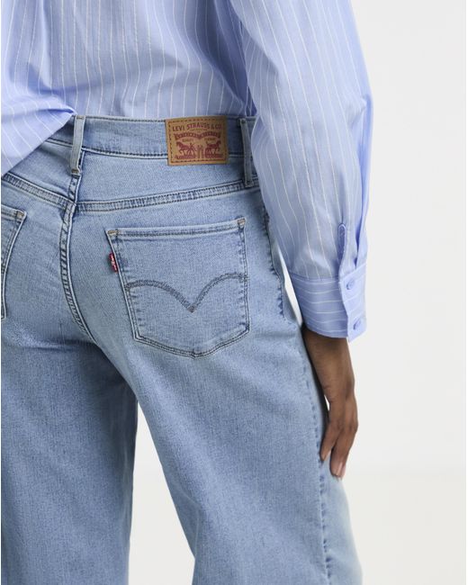 Levi's|Levis Blue Levi's 318 Shaping Wide Leg Jeans