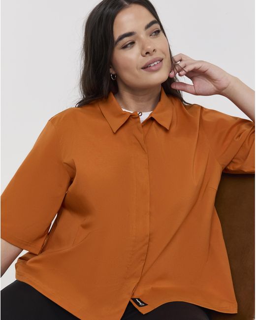 Berghaus Orange Explorer Short Sleeve Overshirt