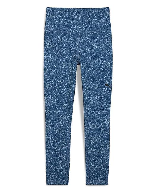 PUMA Blue Train Essential Printed Leggings