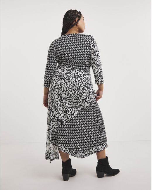 Joe Browns Multicolor Wrap Jersey Maxi Dress