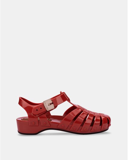 Melissa Red Melissa X Scholl Fisherman Jelly