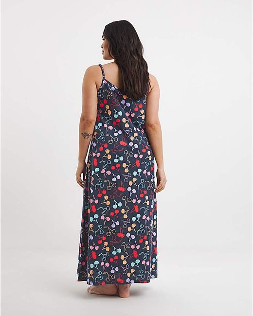 Simply Be Blue Cherry Cami Nightie