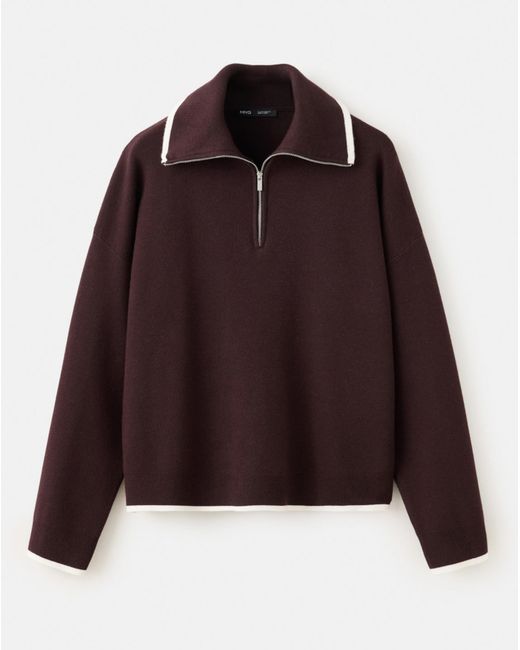 Mango Black Polo Neck Sweater
