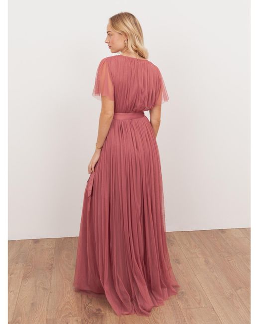 Anaya with love Red Plain Dress