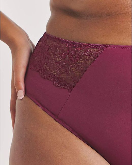 Pretty Secrets Purple Ella 2 Pack Full Knickers