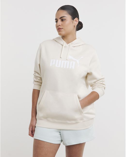 PUMA White Essentials No.1 Logo Hoodie