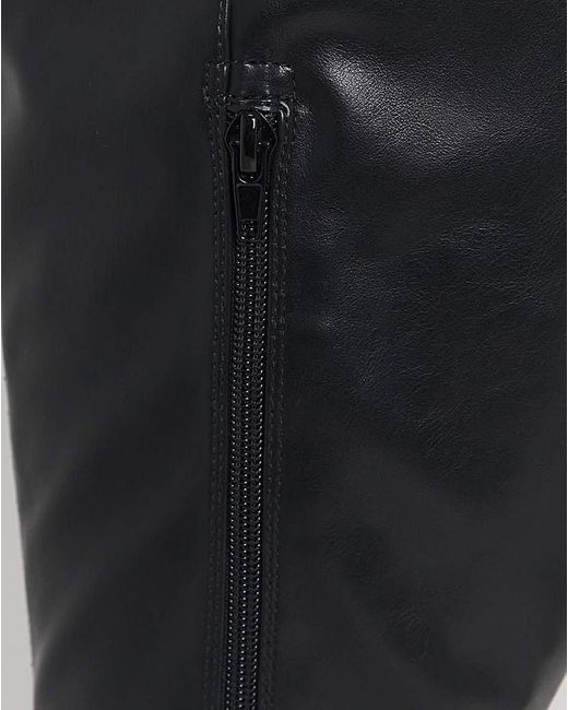Simply Be Black Otk Stretch Toggle Boot Ex Wide C/Sc
