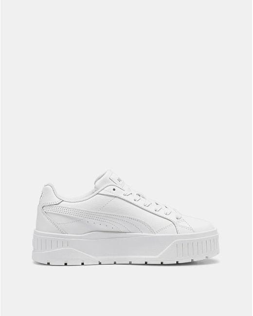 PUMA White Karmen Ii Trainers