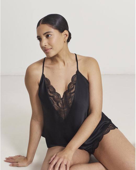 Ann Summers Black Adoration Cami Set