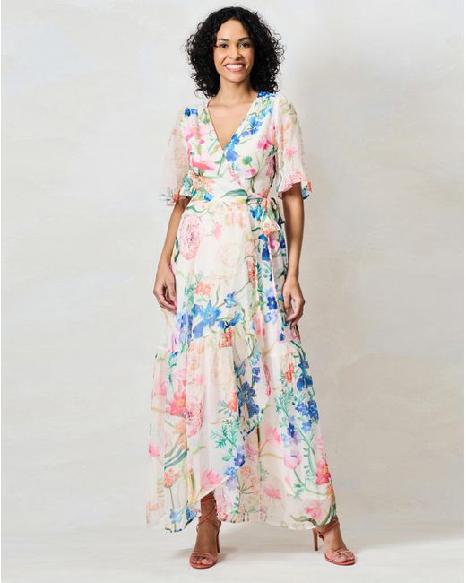 Hope & Ivy White Michelle Dress
