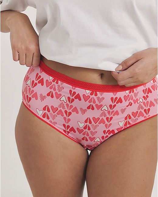 Pretty Secrets Multicolor 4 Pack Micro Midi Briefs