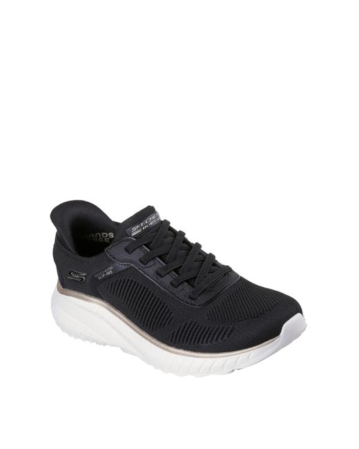 Skechers Black Bobs Squad Chaos Trainers