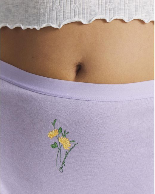 Pretty Secrets Purple 7 Pack Full Fit Brief