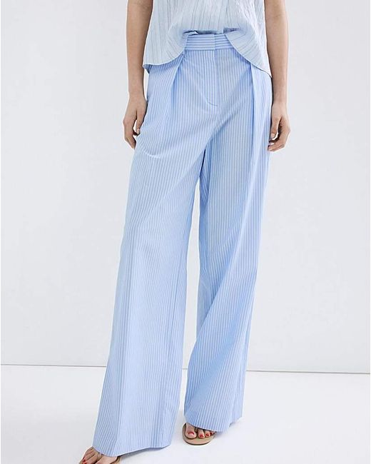 Mango Blue Trousers Saly