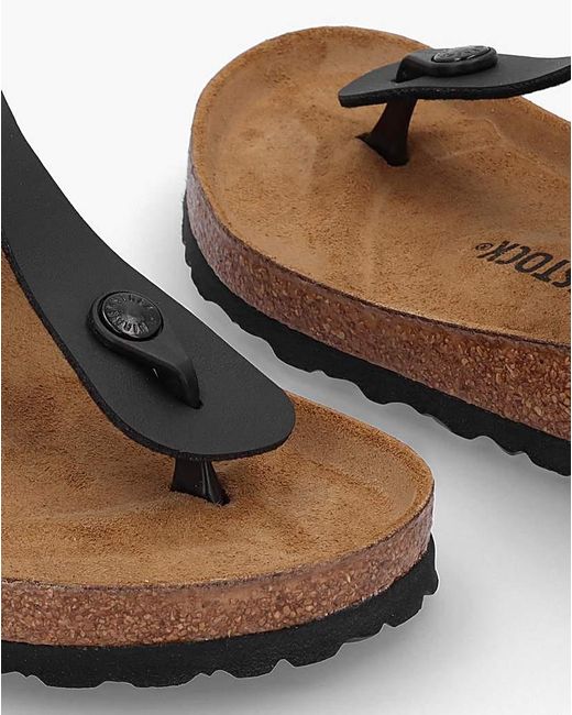 Birkenstock Brown Gizeh Toe Post Sandals