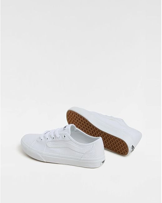 Vans White Filmore Decon Trainers