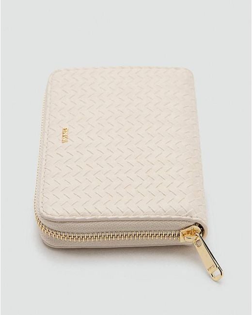 Mango Natural Braided Medium Purse