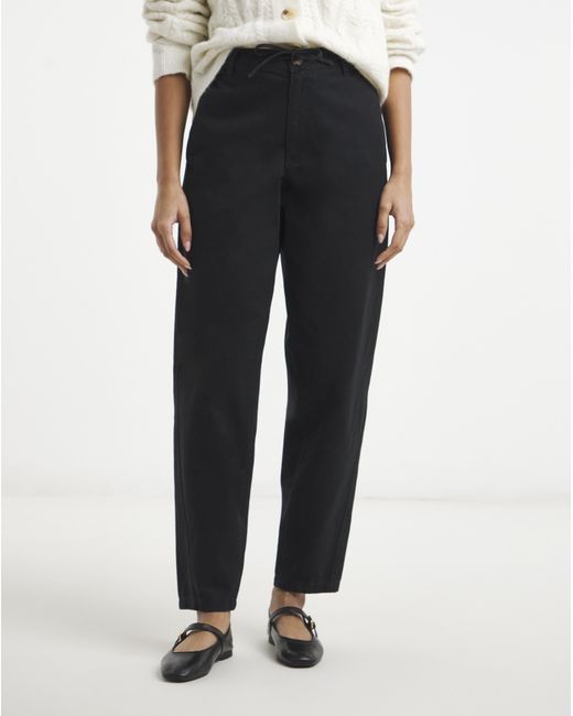 Simply Be White Adjustable Peg Leg Trouser