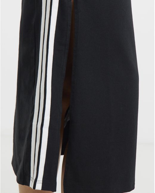 Adidas White 3 Stripe Dress