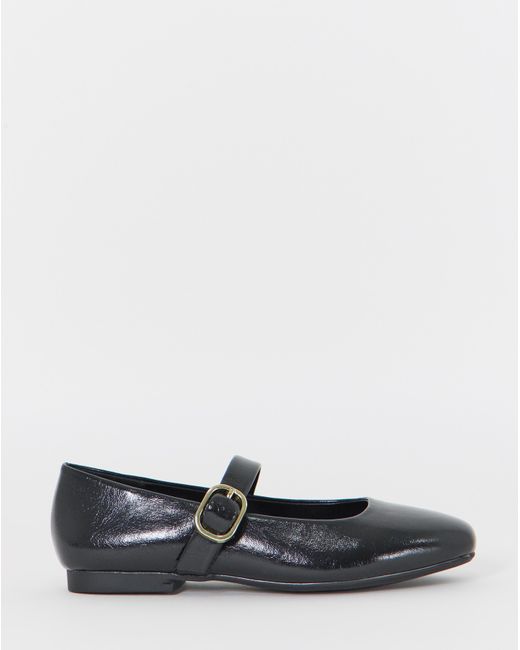 Simply Be Blue Mary Jane Buckle Shoe Wide